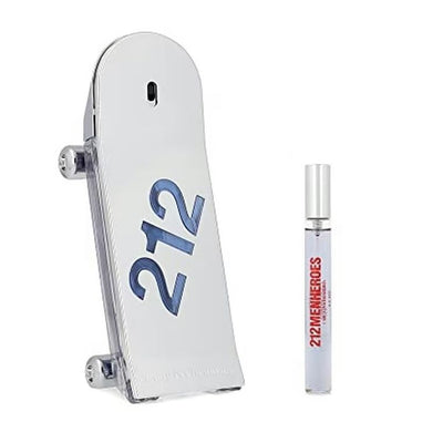 Carolina Herrera, 212 Heroes Men, zestaw:  woda toaletowa, spray, 90 ml + woda toaletowa, spray, 10 ml