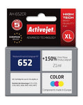 Activejet, tusz do drukarki, zamiennik HP 652 F6V24AE, Premium, 21 ml, kolor, AH-652CR