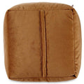 Giftdecor, pufa obita aksamitem, 30x30 cm