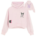 Cool Club, T-shirt dziewczęcy, oversize, fioletowy, Kuromi