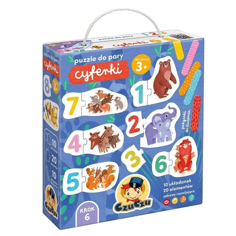 CzuCzu, Puzzle do pary, Cyferki