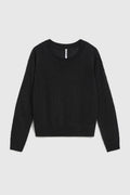 Sweter damski, czarny, Moodo