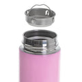 Adler, termos LED, różowy, 473 ml