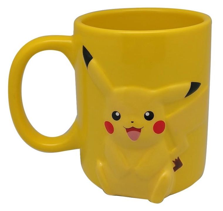 Pokemon, kubek 3D, ceramiczny