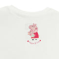 Cool Club, T-shirt dziewczęcy, biały, Świnka Peppa
