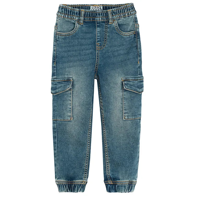 Regulowane jeansy z kieszeniami jogger Cool Club