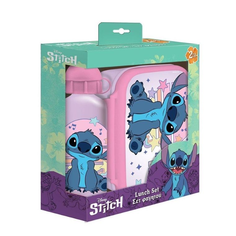 Diakakis, Lilo i Stitch, lunchbox + butelka