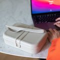 Koziol, lunchbox z separatorem, Pascal L Nature, Desert Sand