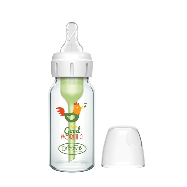 Dr Brown's, Options Plus, Kogut, butelka antykolkowa, standard, 0m+, 120 ml