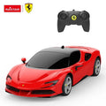 Rastar, Ferrari SF90 Stradale, pojazd zdalnie sterowany, czerwony, 1: 24