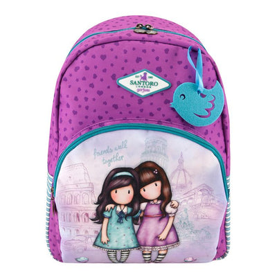 Gorjuss, Friends Walk Together, plecak