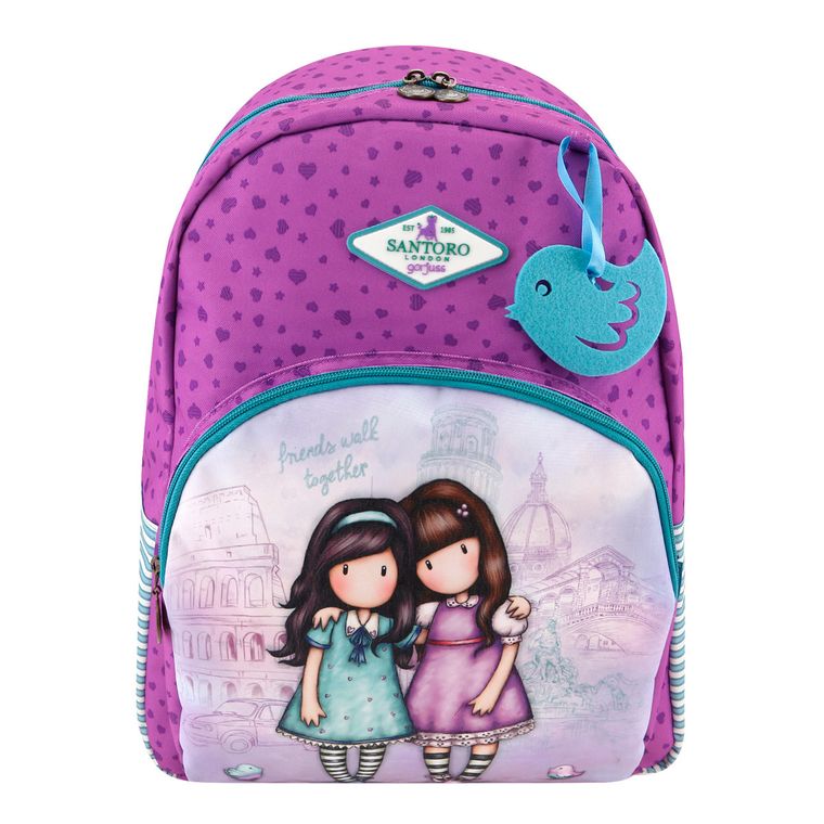 Gorjuss, Friends Walk Together, plecak