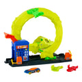 Hot Wheels, City, Zakręcony tor węża, zestaw do zabawy z autkiem