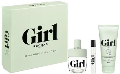 Rochas, Girl, zestaw, woda toaletowa, 100 ml + woda toaletowa, 7,5 ml + balsam, 100 ml
