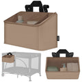 Lionelo, Sidepocket, organizer do łóżeczka, średni, beige