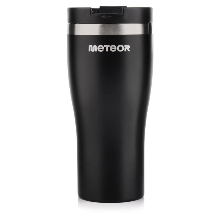 Meteor, kubek termiczny, czarny, 480 ml