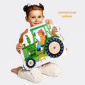 CzuCzu, Moto puzzle, Traktor, 24 elementy