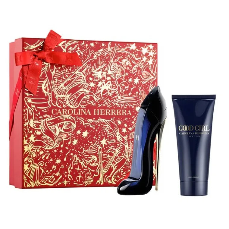 Carolina Herrera, Good Girl, zestaw:  woda perfumowana, spray, 80 ml + balsam do ciała, 100 ml