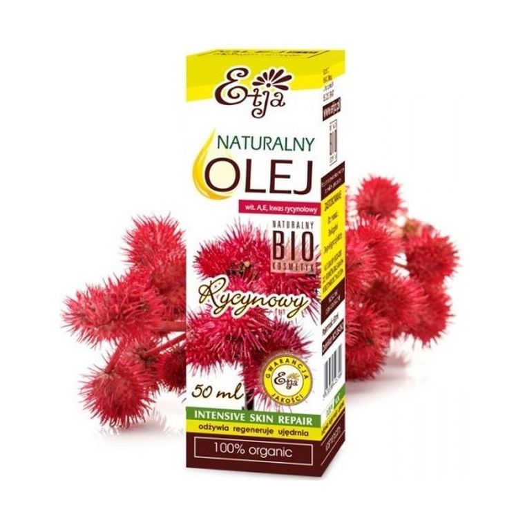 Etja, naturalny olej rycynowy bio, 50 ml