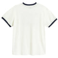 Bawełniany t-shirt z nadrukiem oversize NOWEAR