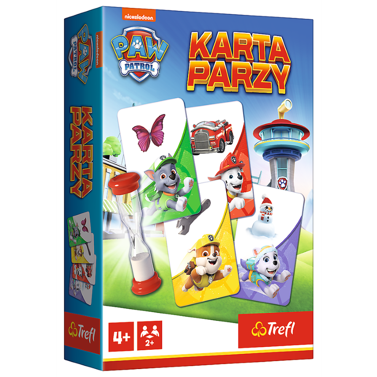 Trefl, Psi Patrol, Karta Parzy, gra karciana