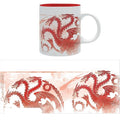 Gra o Tron, kubek, Red Dragon, czarny