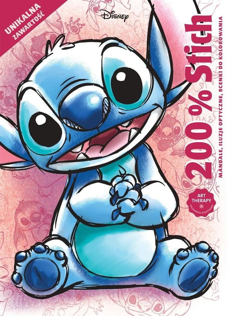 200% Stitch. Mandale, iluzje optyczne, scenki do kolorowania