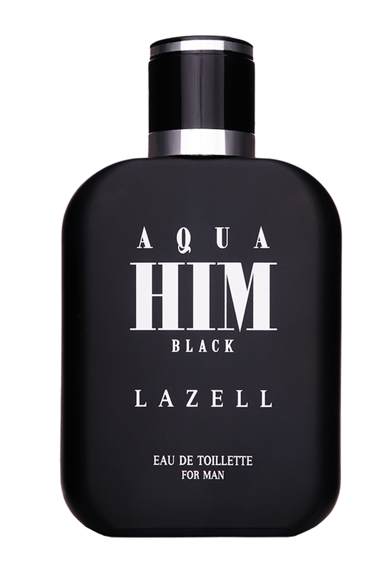 Lazell, Aqua Him Black For Men, woda toaletowa, spray, 100 ml
