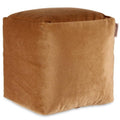 Giftdecor, pufa obita aksamitem, 30x30 cm
