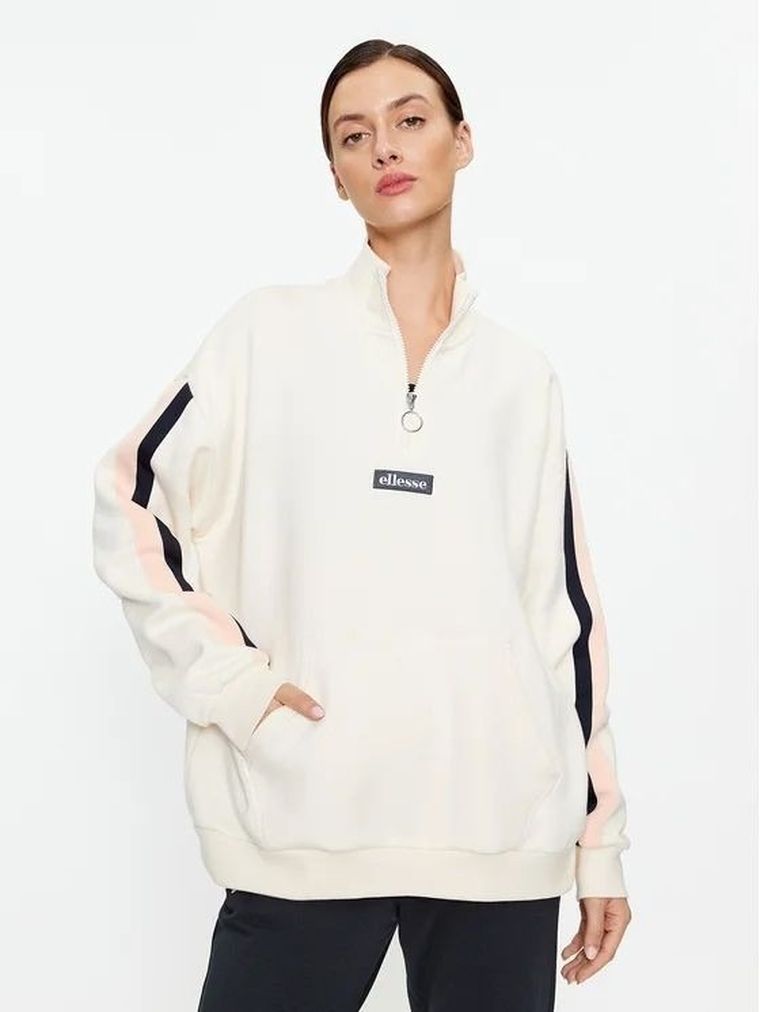 Bluza damska, rozpinana, ecru, Ellesse