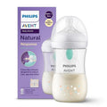 Philips Avent, Responsywne Butelki Natural, Air Free, Gwiazdki, butelka z wentylem, 1m+, 260 ml