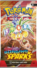 Pokemon TCG:  Scarlet & Violet, Surging Sparks, Booster, gra karciana, dodatek, 1 szt.