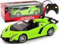 Lean Toys, auto sportowe, pojazd zdalnie sterowany, zielony, 1: 18