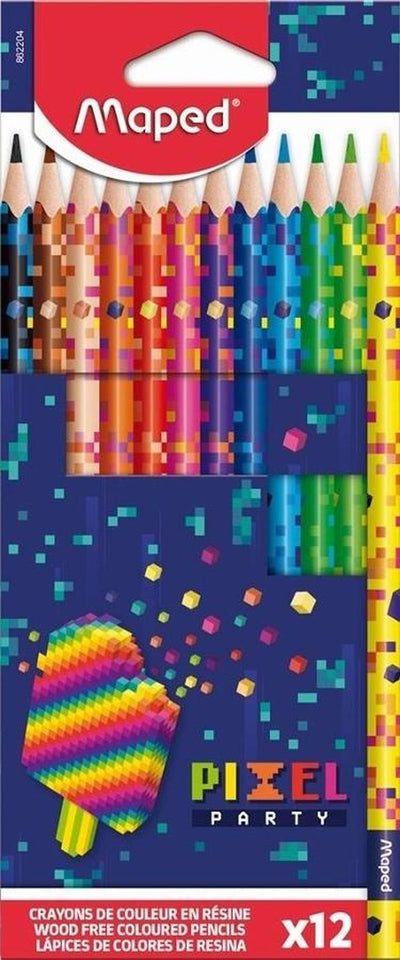 Maped, Pixel, kredki, 12 szt.