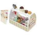 Melissa & Doug, lodziarnia, drewniany zestaw do lodów