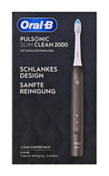 Oral-B,Pulsonic Slim Clean 2000, szczoteczka elektryczna, czarna