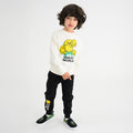 Cool Club, T-shirt chłopięcy, biały, SmileyWorld