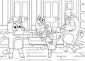 Lisciani, Bluey, puzzle dwustronne, 24 elementy