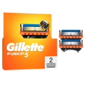 Gillette, Fusion, wymienne ostrza do maszynki do golenia, 2 szt.