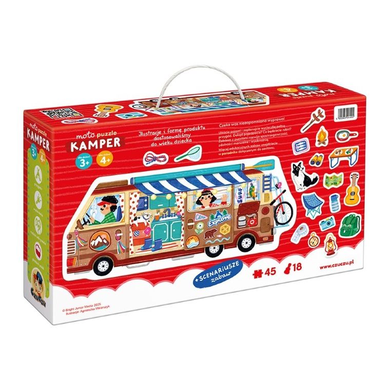 CzuCzu, Moto puzzle Kamper