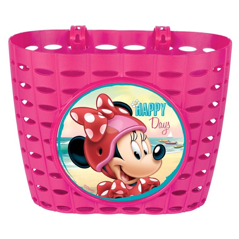 Myszka Minnie, koszyczek rowerowy