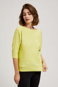 Sweter damski, zielony, Moodo