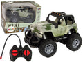Lean Toys, Off Road, pojazd terenowy zdalnie sterowany, 1: 43, moro