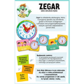 Trefl, Rodzina Treflików, Mały Odkrywca, Zegar, gra edukacyjna