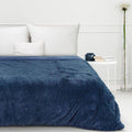 Eurofirany, koc d91 Tifany 1, granatowy, 170x210 cm