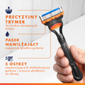 Gillette, Fusion, wymienne ostrza do maszynki do golenia, 2 szt.