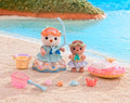 Sylvanian Families, Siostry Wydr Morskich na wakacjach, zestaw z figurkami, 5804