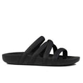 Klapki damskie, czarne, Crocs Splash Strappy