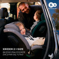 Kinderkraft, Xrider 2, fotelik samochodowy, Black, 40-150 cm