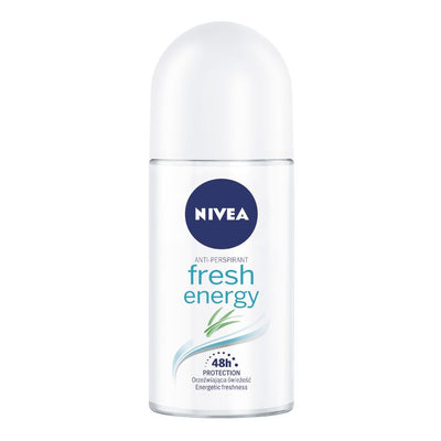 Nivea, Energy Fresh, dezodorant, roll-on, damski, 50 ml